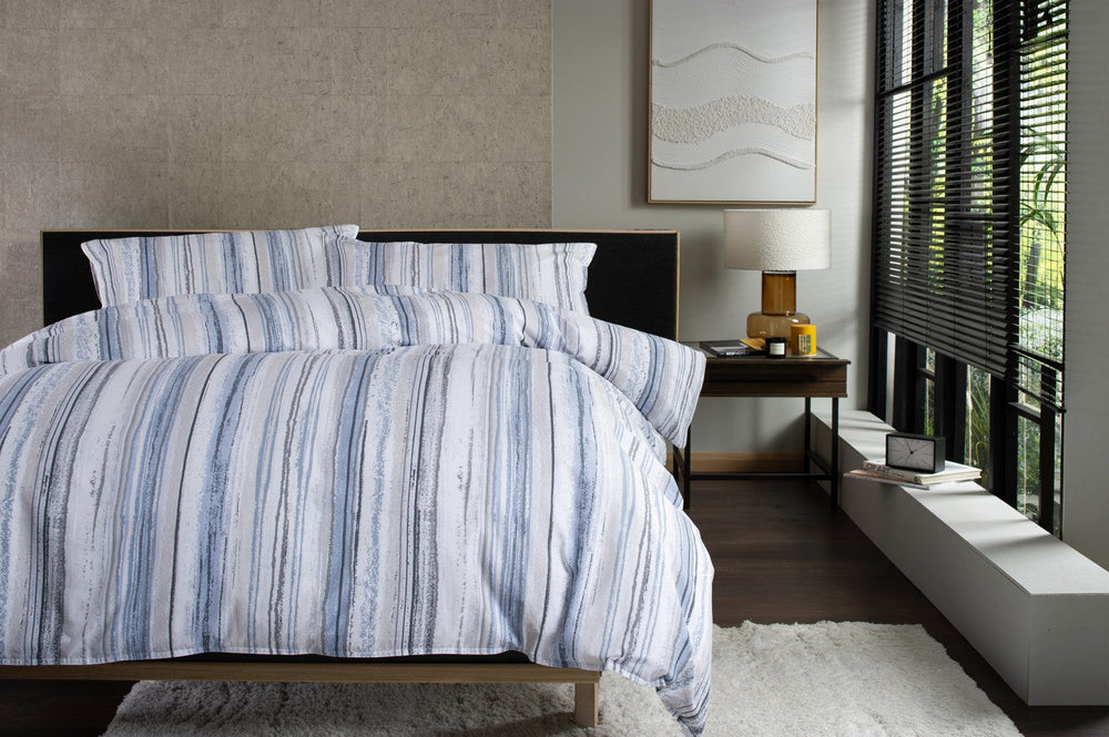 Blue Chalkie Duvet Set