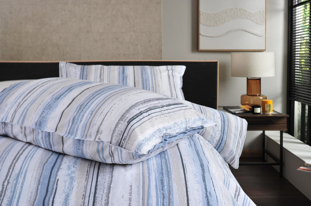 Blue Chalkie Duvet Set