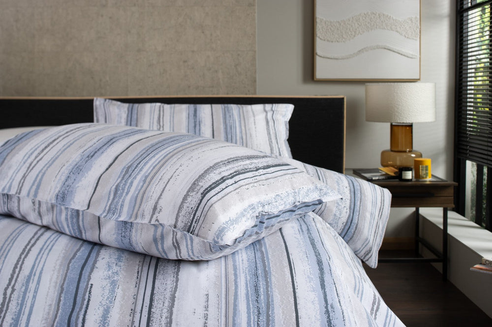 Blue Chalkie Duvet Set