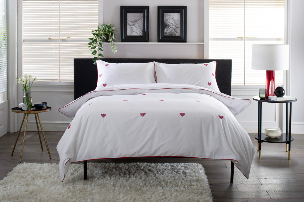 Filigree Hearts Duvet Set