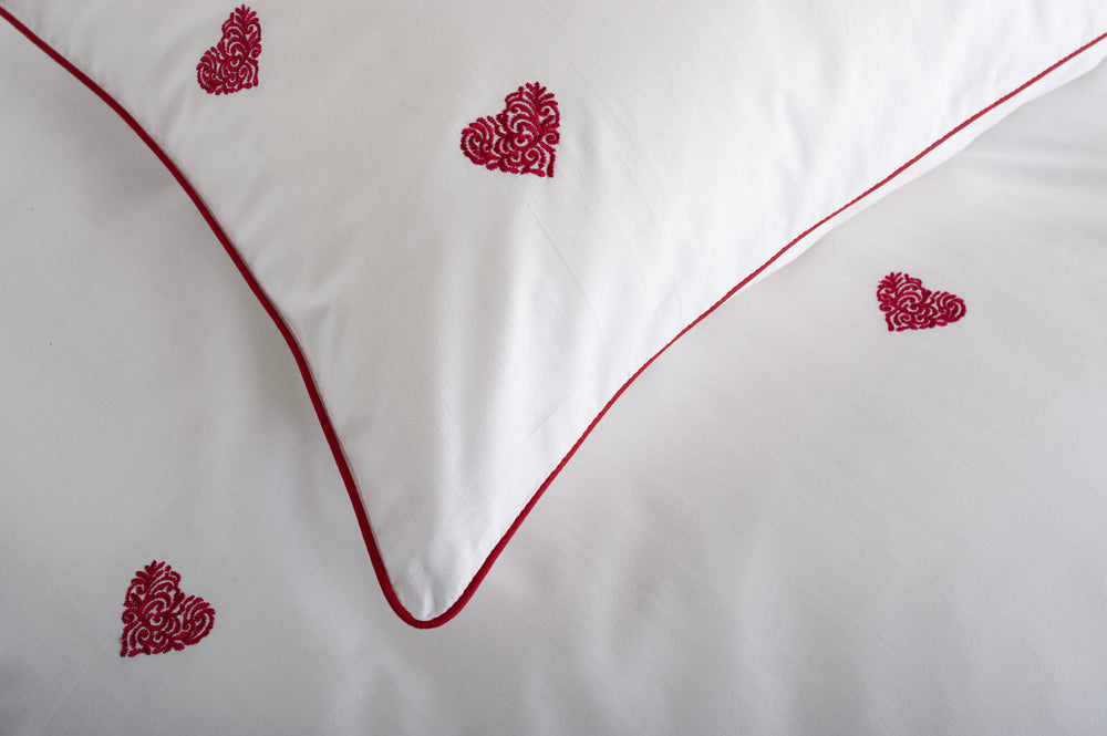 Filigree Hearts Duvet Set