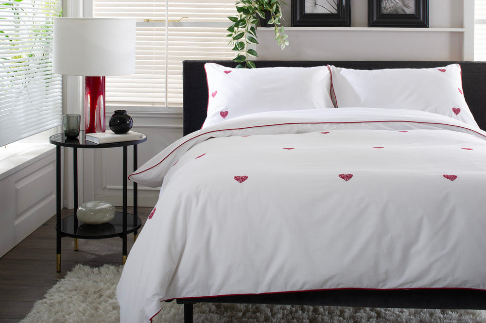 Filigree Hearts Duvet Set