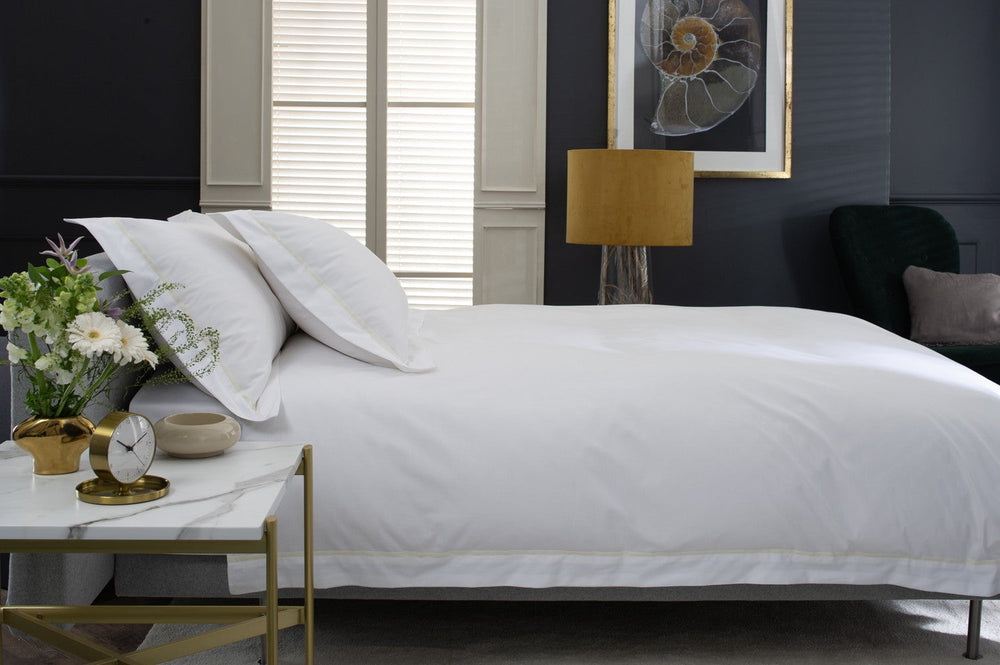 Hampstead Duvet Set in Cream