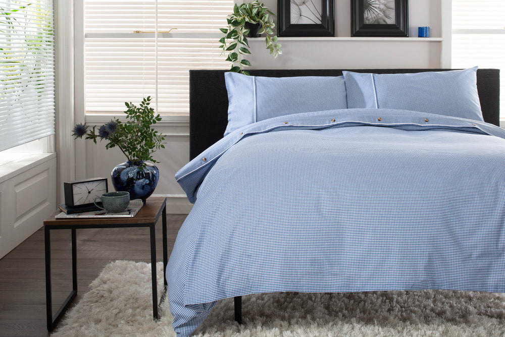Gingham Duvet Set
