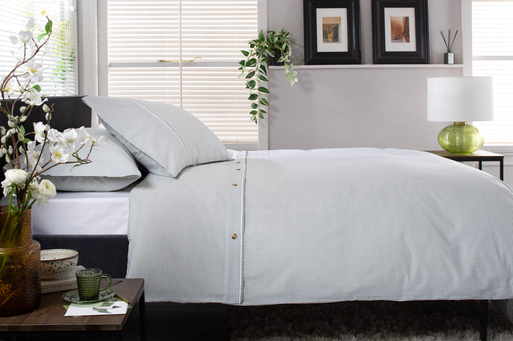 Gingham Duvet Set