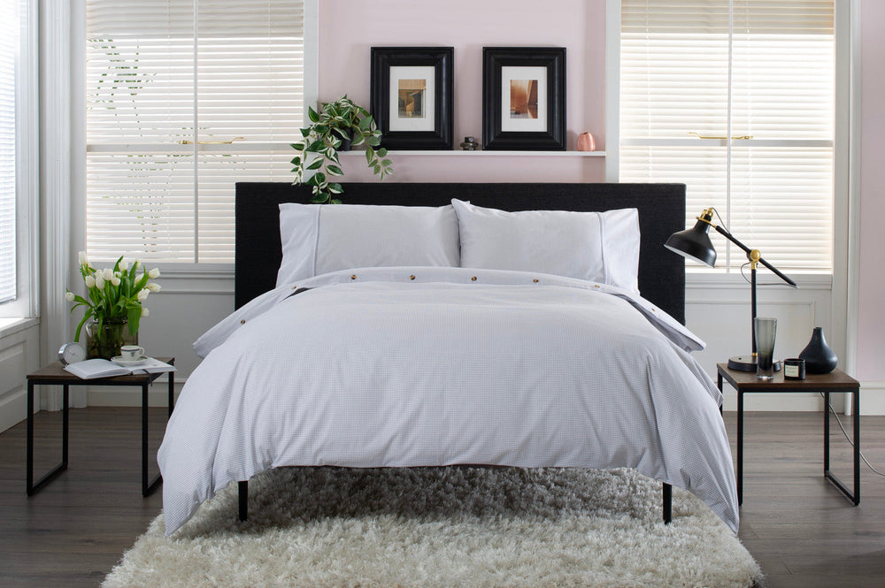 Gingham Duvet Set