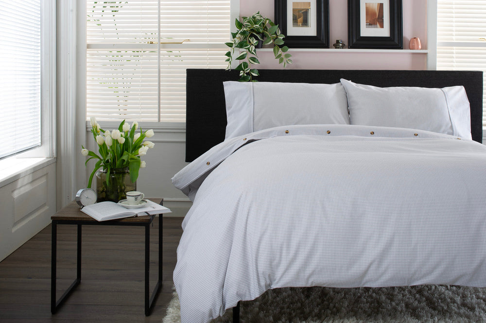 Gingham Duvet Set