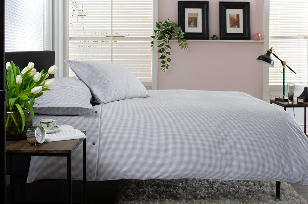 Gingham Duvet Set
