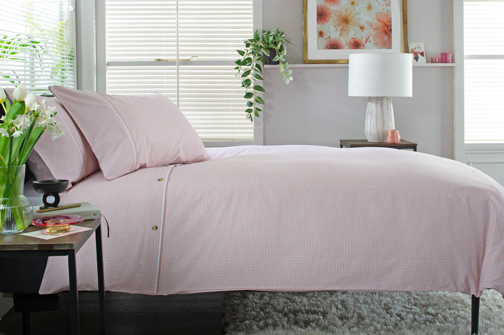 Gingham Duvet Set