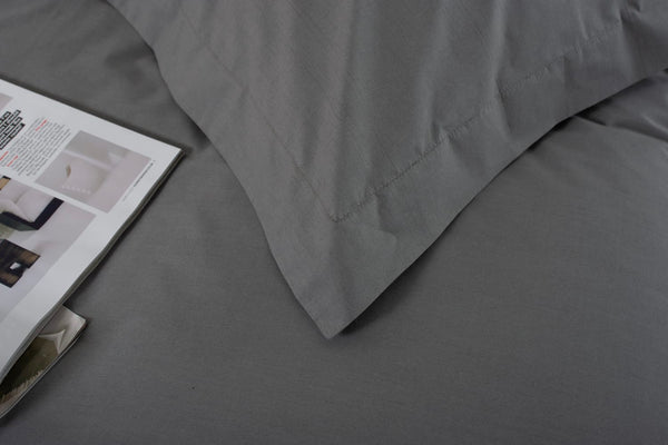 200TC Oxford Pillowcase Charcoal
