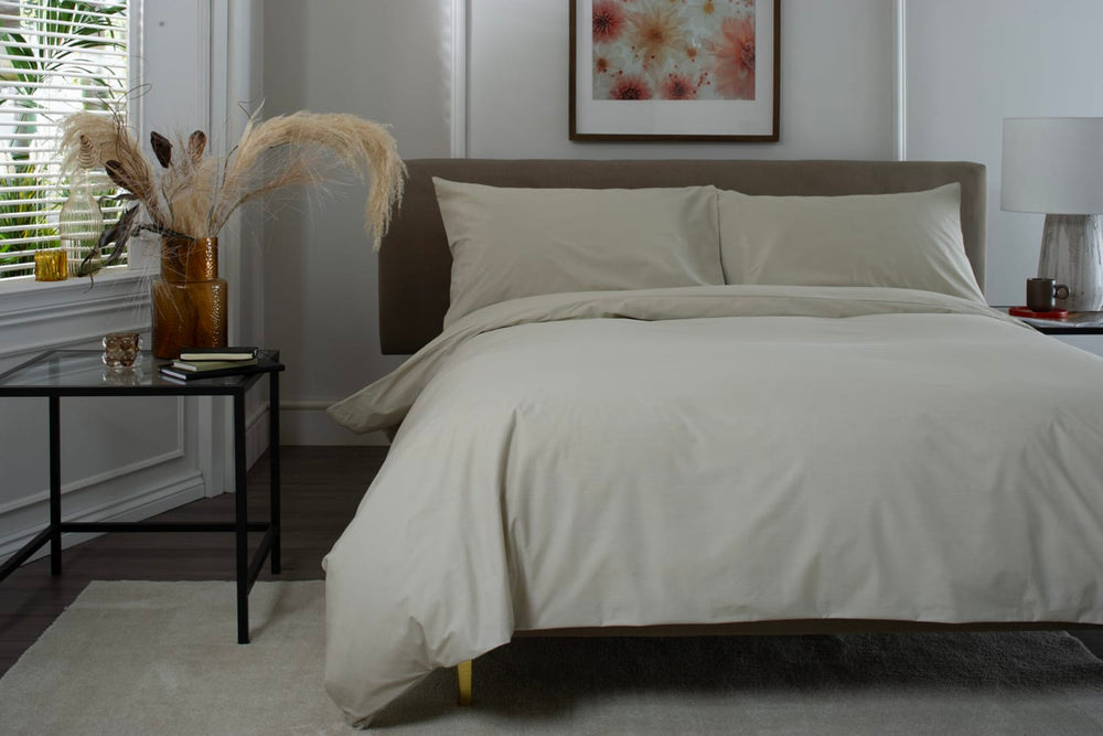 200TC Duvet Set Taupe