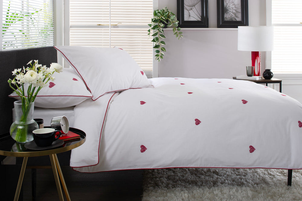 Filigree Hearts Duvet Set