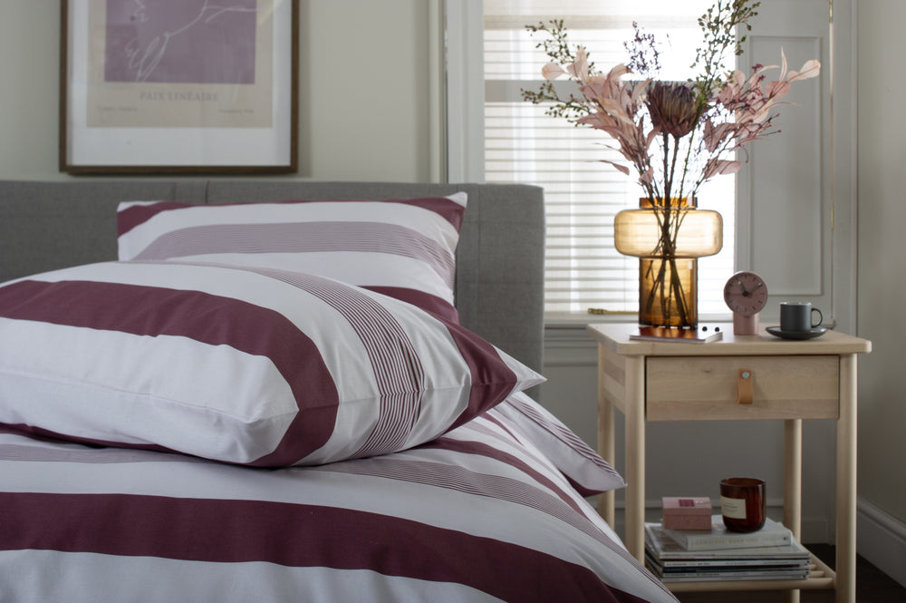 TLC Next Level Duvet Set - Burgundy