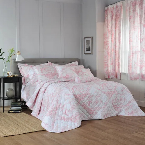 Toile Housewife Pillowcase Pair