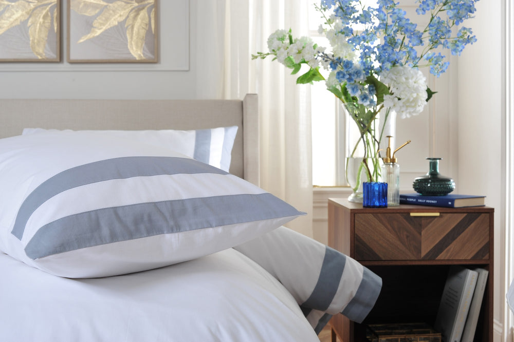 Brigitte Duvet Set, pillow detail