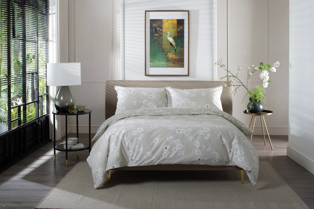 Petite Fleure Duvet Set Natural