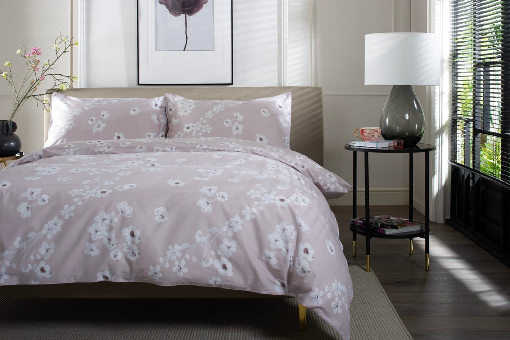 Petite Fleure Duvet Set Pink