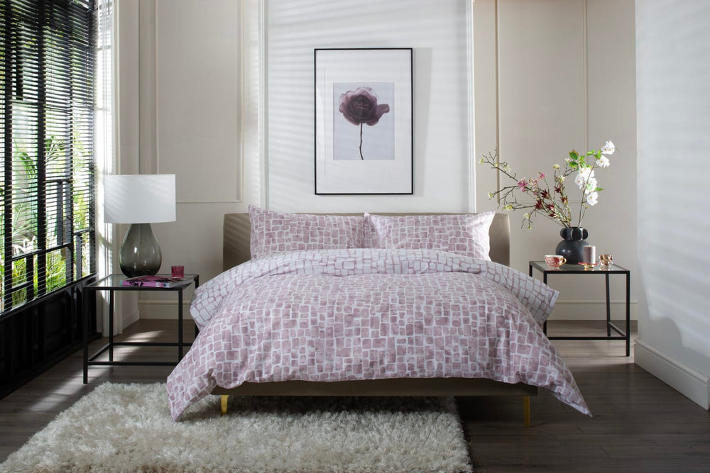 Tulle Duvet Set Pink