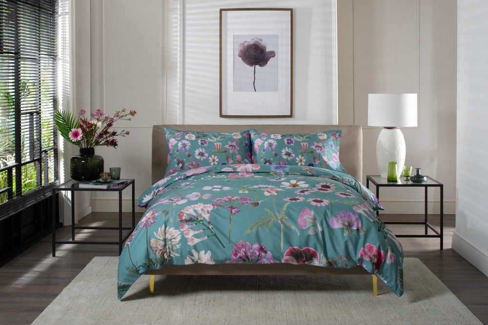 Botanical Flower Duvet Set