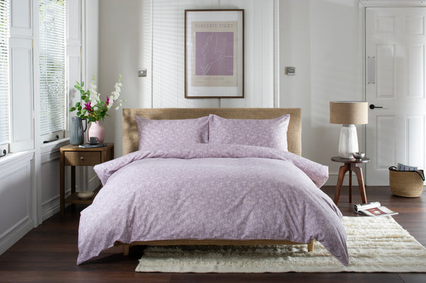 William Plush Duvet Set